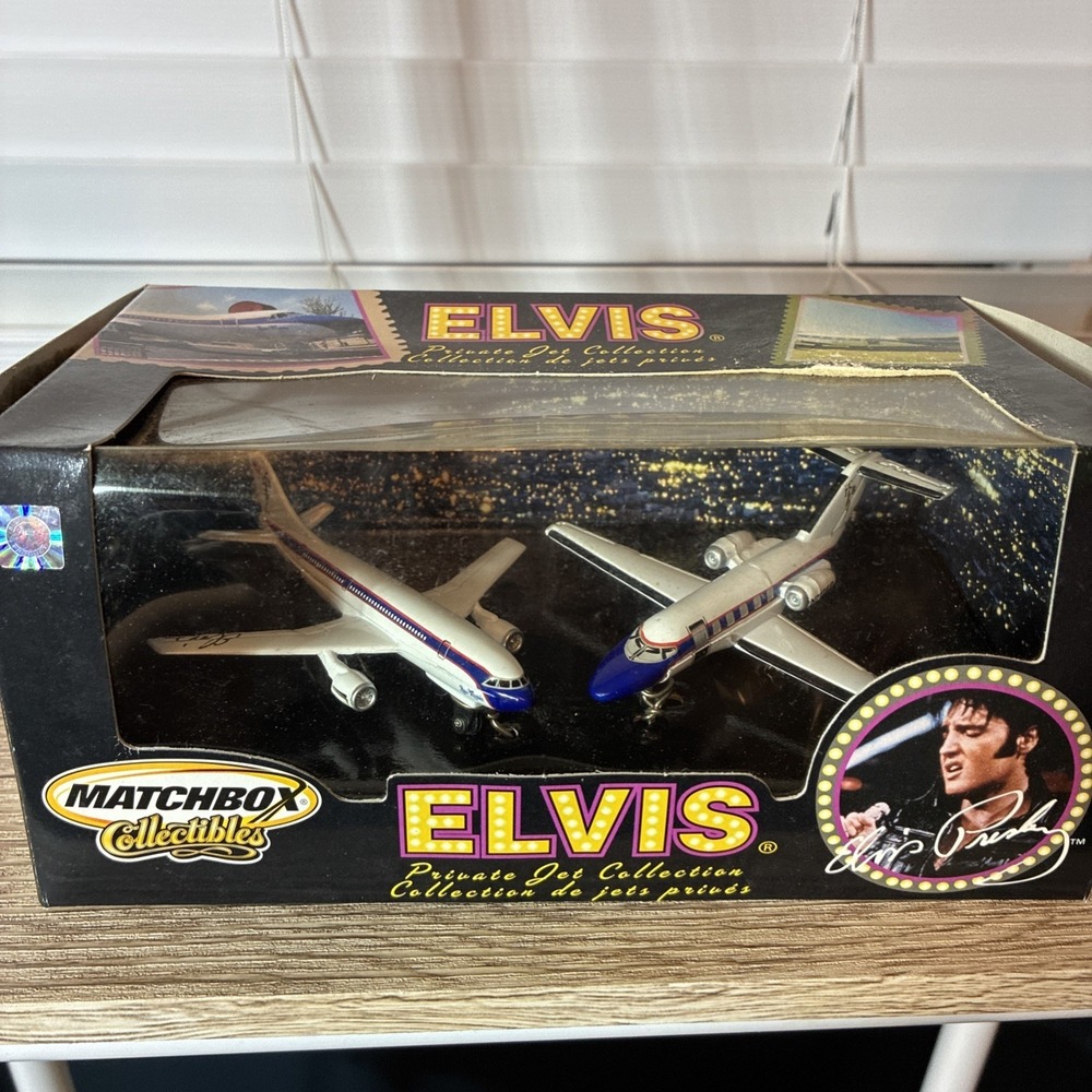 2003 Matchbox Collectibles Elvis Presley Diecast Planes Private Jet Collection
